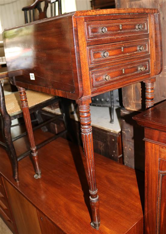 Mahogany work table